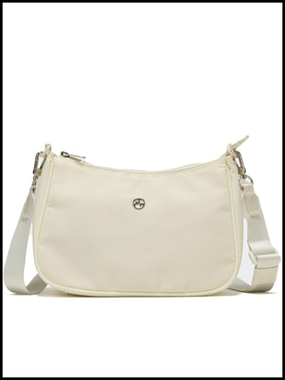 Nylon Sling Crossbody Bag Adjustable Removable Strap Everyday Carry Organizer